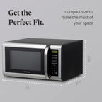 Farberware FMGZ09BKA 0.9 Cu. Ft. Microwave Oven, 900W, Digital Control, LED Display, 6 Cooking Presets, Black - image 34