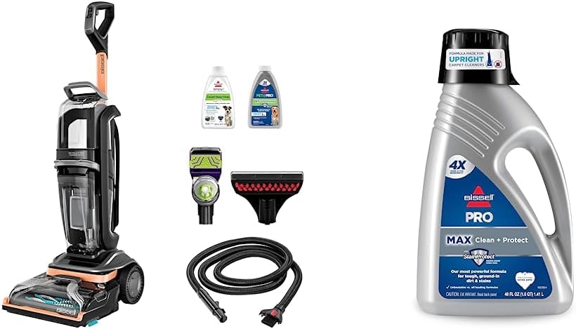 BISSELL Revolution HydroSteam Carpet Cleaner, Upright Deep Cleaner, HydroSteam Technology - image 1