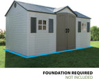 Lifetime 6446 Outdoor Storage Shed, 8 x 15 Foot, Desert Sand - image 7