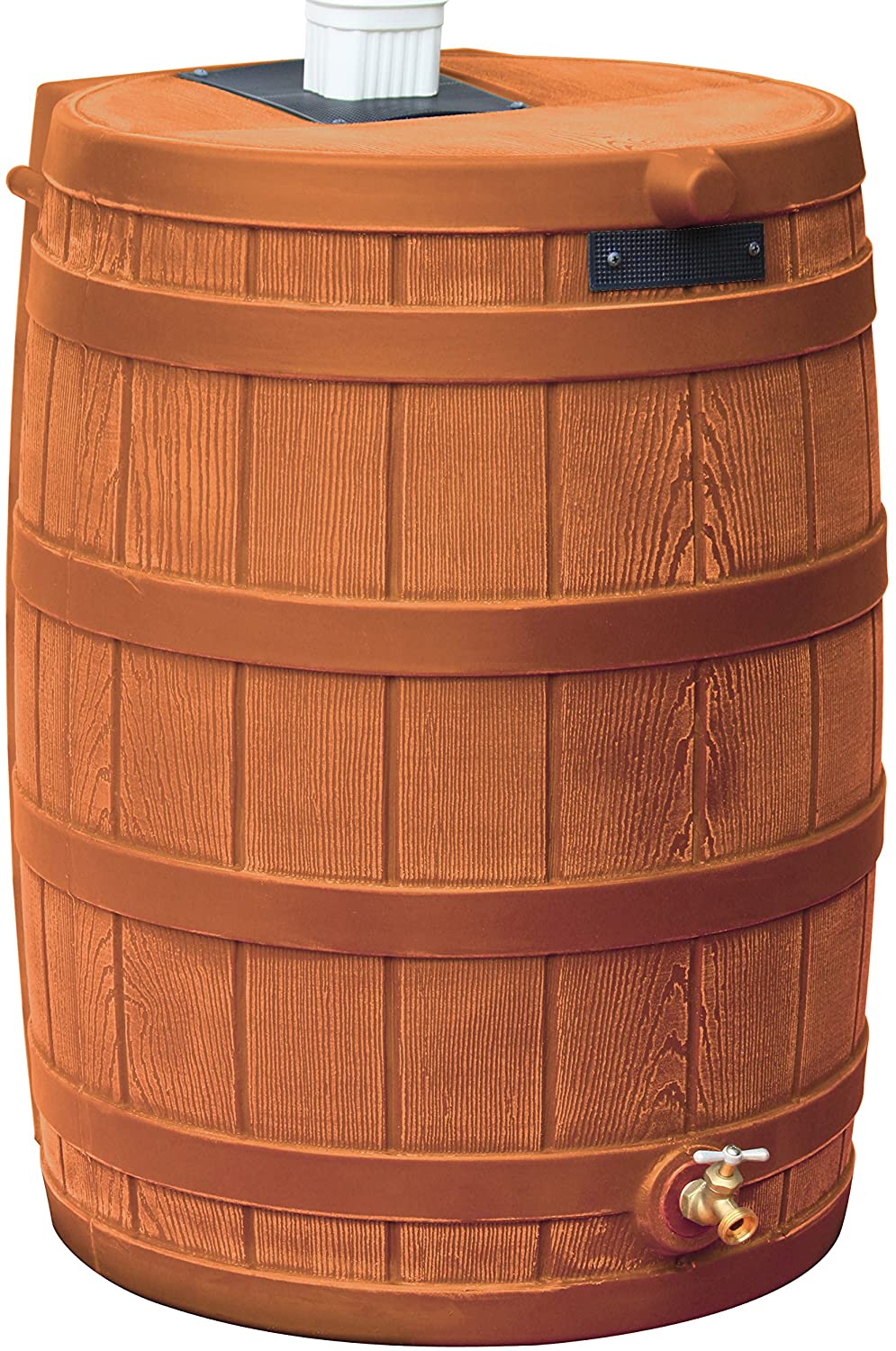 50-Gallon Outdoor Plastic Rain Barrel - image 3