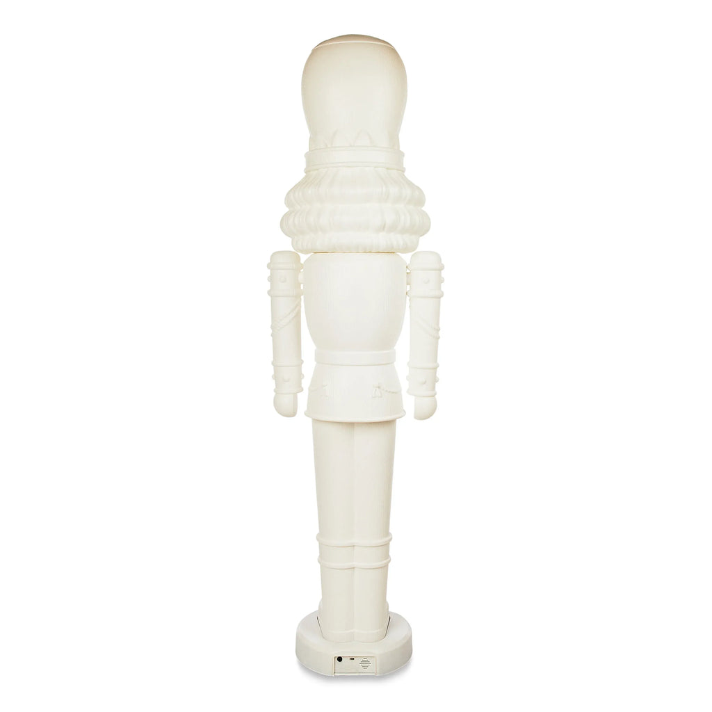 Animated White Nutcracker Blow Mold, 75 in, 6.25 ft, by Holiday Time - image 4