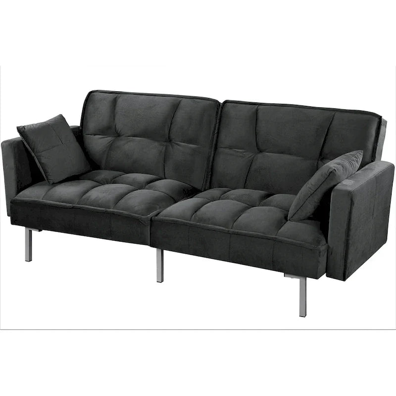 Bernal 75.6-Inch Velvet Sleeper Sofa Bed - image 30