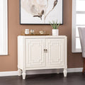 SEI Furniture Taborley Antique White Double-Door Accent Cabinet" can be rewritten as:"SEI Furniture Taborley Antique White Double-Door Accent Storage Cabinet - image 1