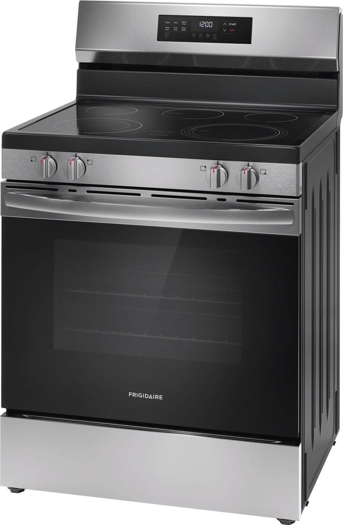 Frigidaire FCRE3062AS 30" Electric Range with Steam Clean, Stainless Steel - image 1