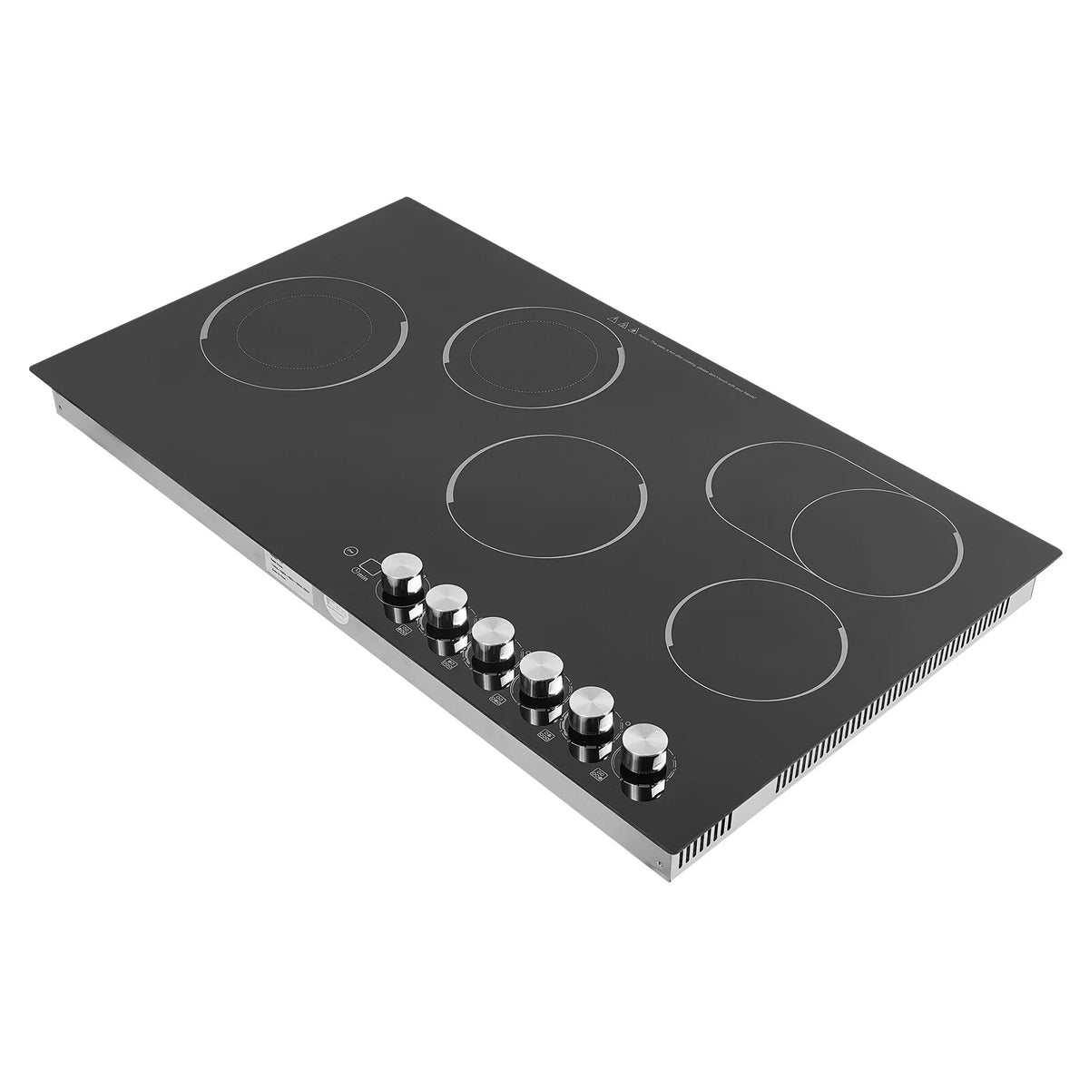 110V Modern Black Electric Cooktop Electric Stovetop 5 Burners Electric Cooktop for Homes, Restaurants - image 19