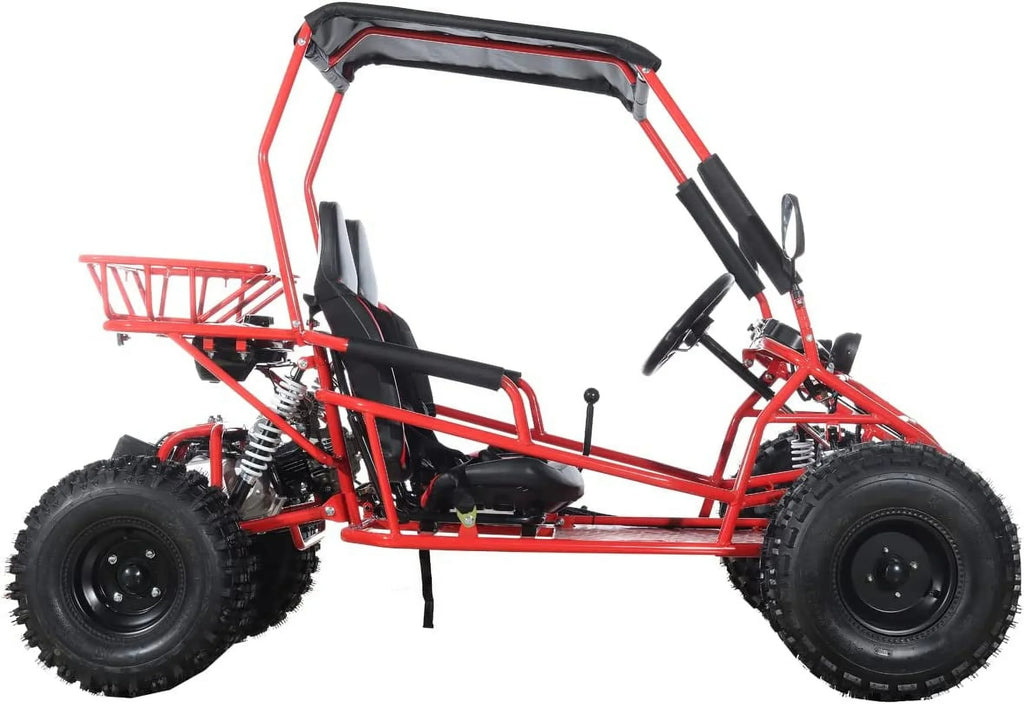 X-Pro New Rover 125cc Gas Powered Go Kart 3 Semi-Automatic Transmission w/Reverse Big 18"/19" Wheels - image 2