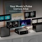 Eversolo Play Music Streamer with Amp & DAC, 5.5" Touchscreen, Black - image 4