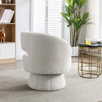 360-Degree Swivel Cuddle Barrel Accent Chairs with Plush Upholstery - image 36