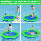 Round Floating Ring Hammock - Heavy Duty Inflatable Raft - image 49