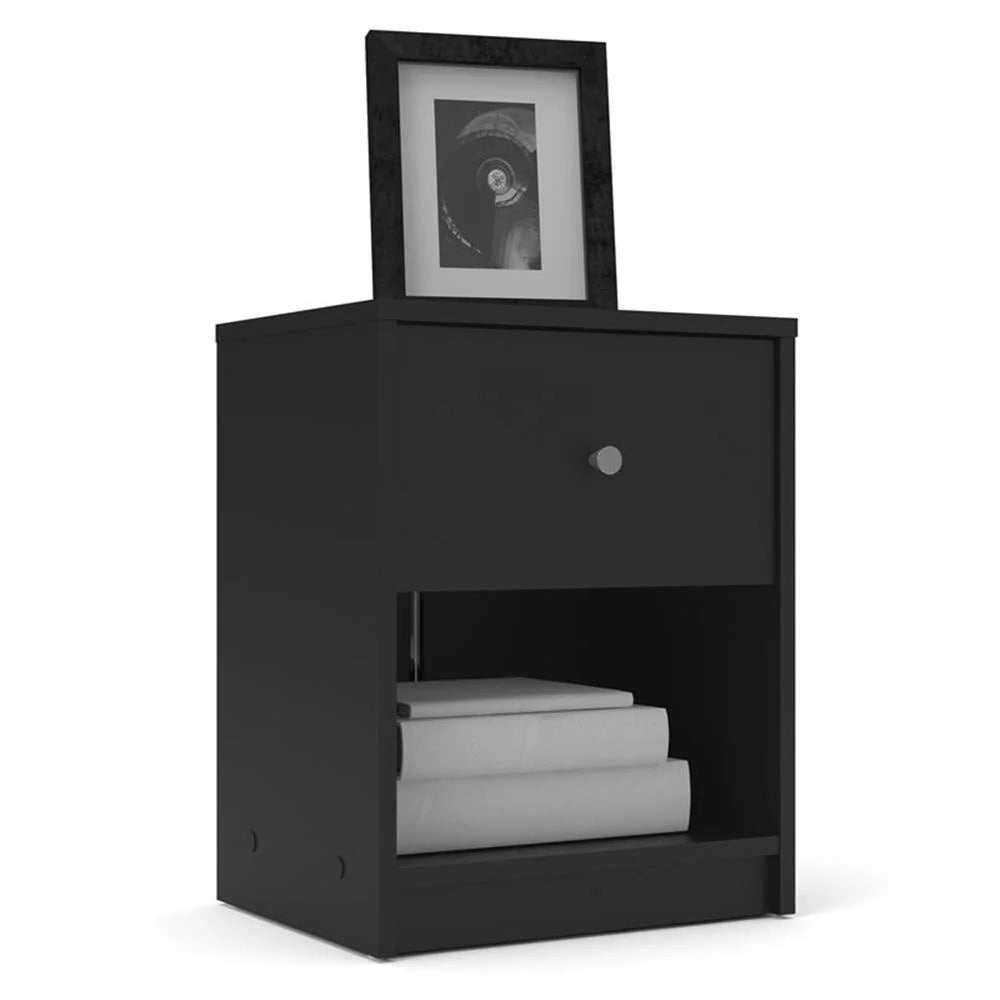 Pemberly Row 3PC Engineered Wood Dresser and Nightstands Bedroom Set in Black - image 18
