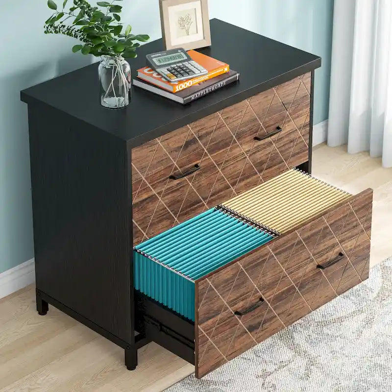 2-Drawer Lateral File Cabinet for Office Organization - image 5