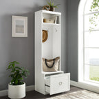 Crosley Furniture Harper Hall Tree in White - image 4