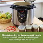 Nesco NPC-9 Smart Electric Pressure Cooker and Canner, Stainless Steel, 9.5 Qt - image 5