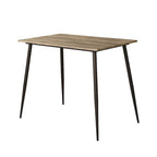 Cairo 5-Piece Counter Height Dining Table Set in Industrial Metal by Furniture of America - image 6
