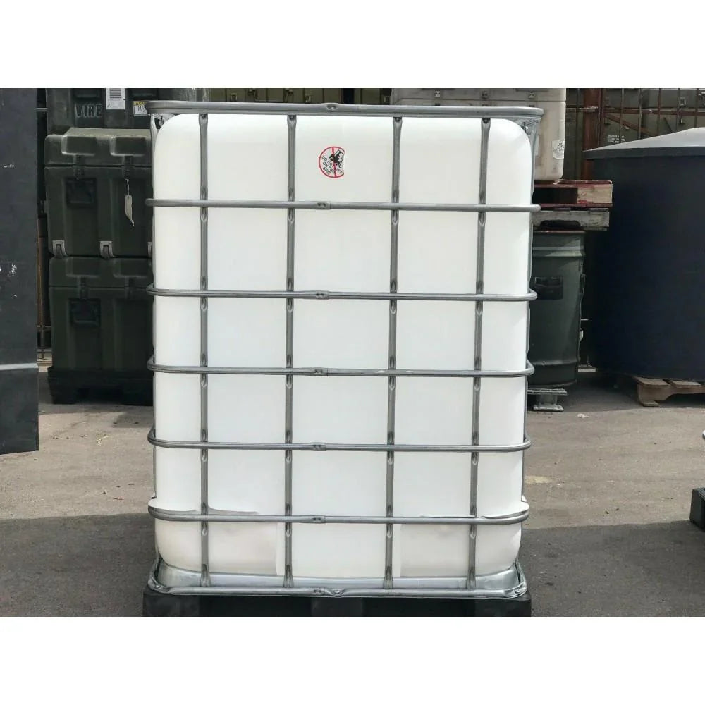 330 Gallon Food Grade IBC / Drinking Water, Rainwater Harvesting Container - image 4