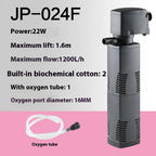 3-in-1 Fish Tank Aquarium Internal Filter Pump – Submersible Water Filter Oxygen Pump - image 7