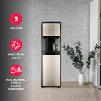 Frigidaire, 5 Gallon Bottom Loading Hot and Cold Water Dispenser EFWC505, Stainless Steel - image 11
