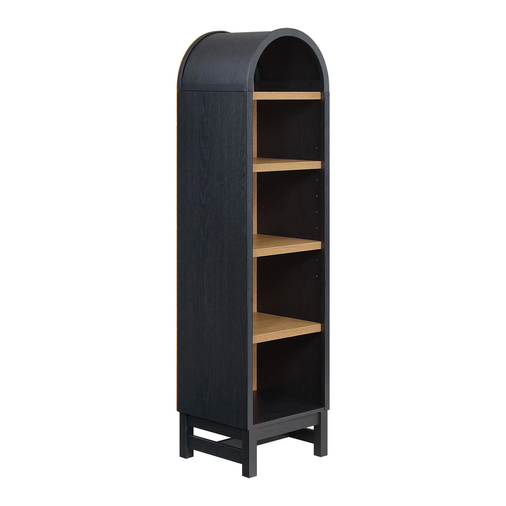Better Homes & Gardens Juliet Narrow Arch Bookcase, Deep Green and Light Honey - image 28