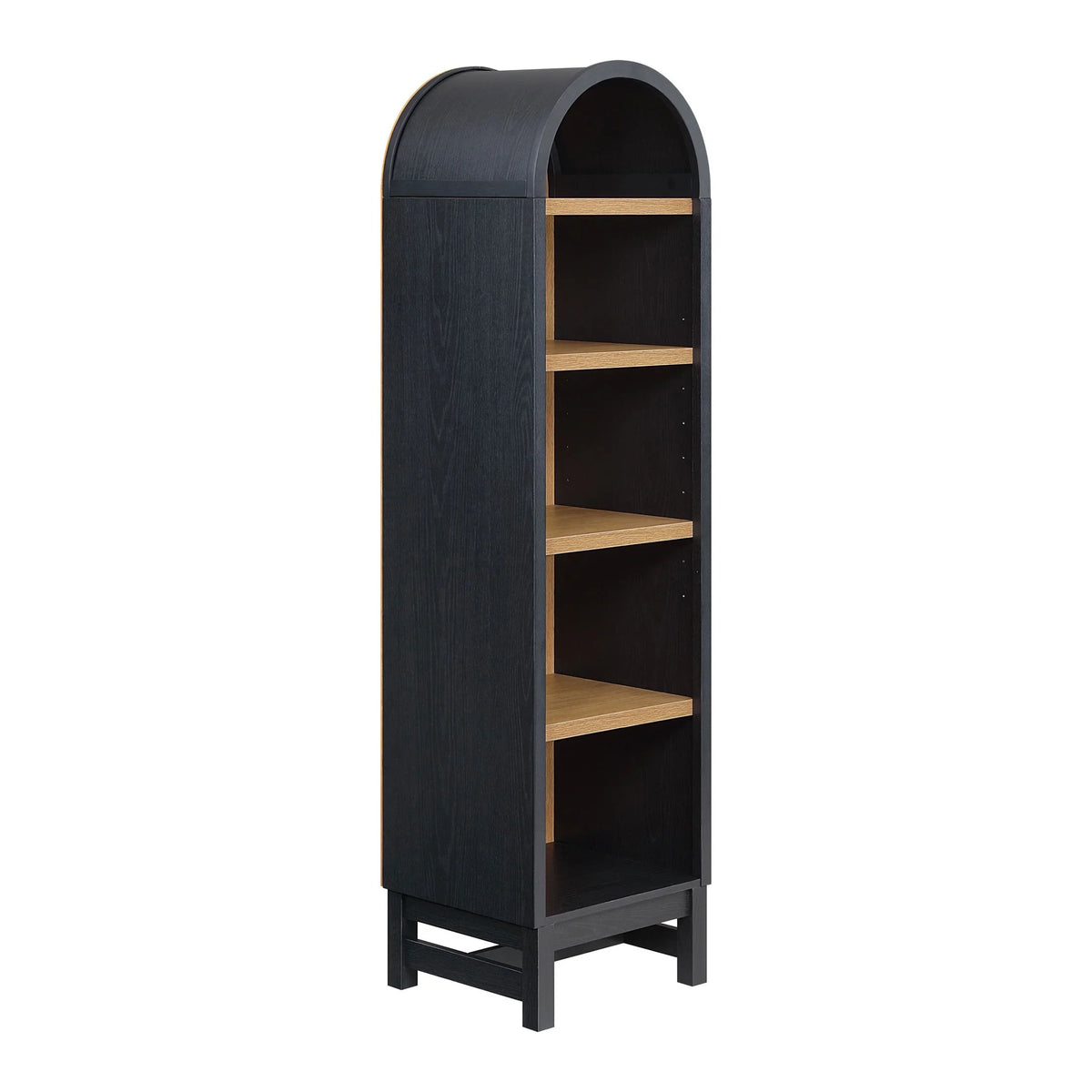 Better Homes & Gardens Juliet Narrow Arch Bookcase, Deep Green and Light Honey - image 28