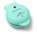 Nostalgia MyMini Waffle Maker, Teal - image 1