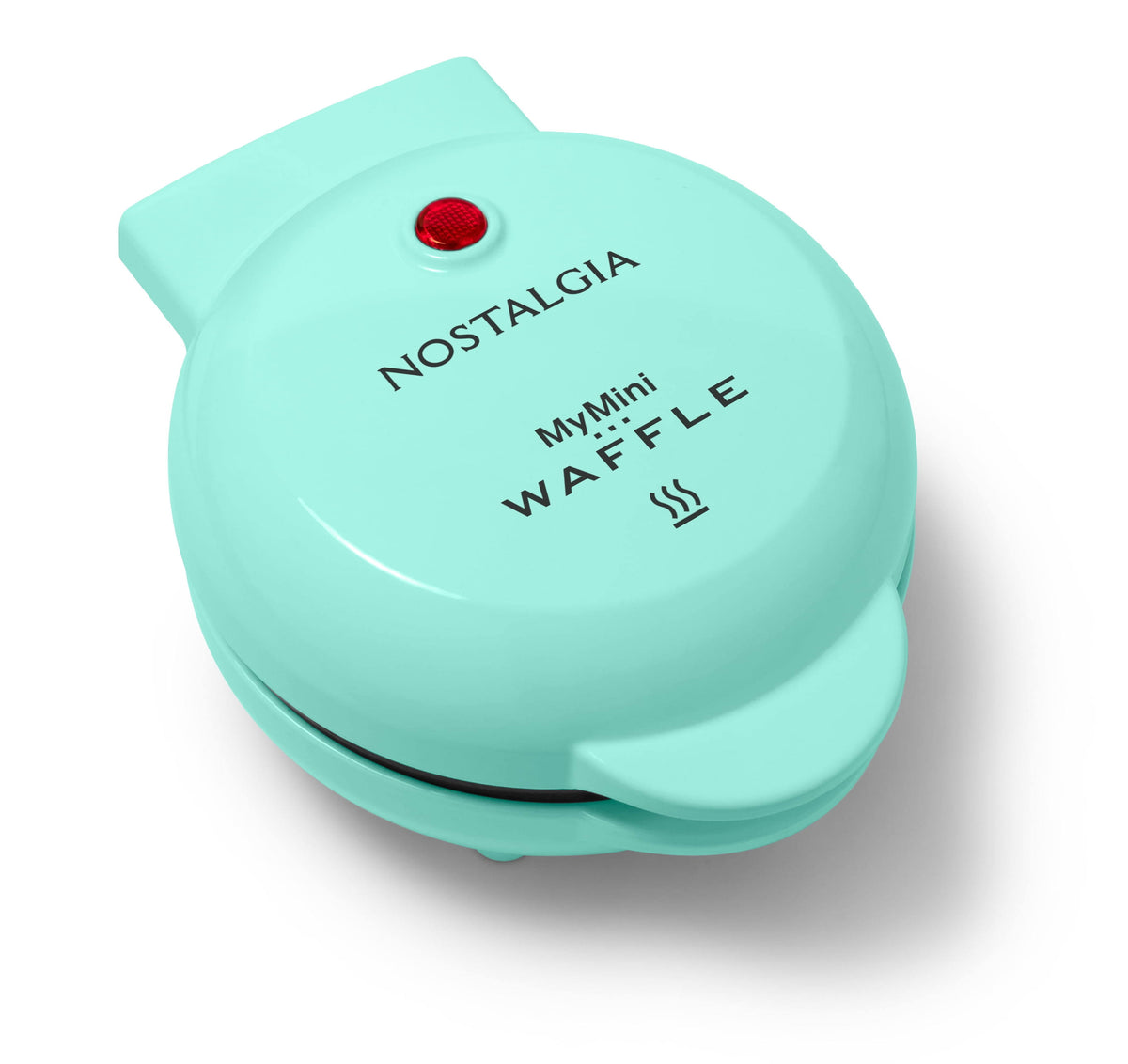 Nostalgia MyMini Waffle Maker, Teal - image 1
