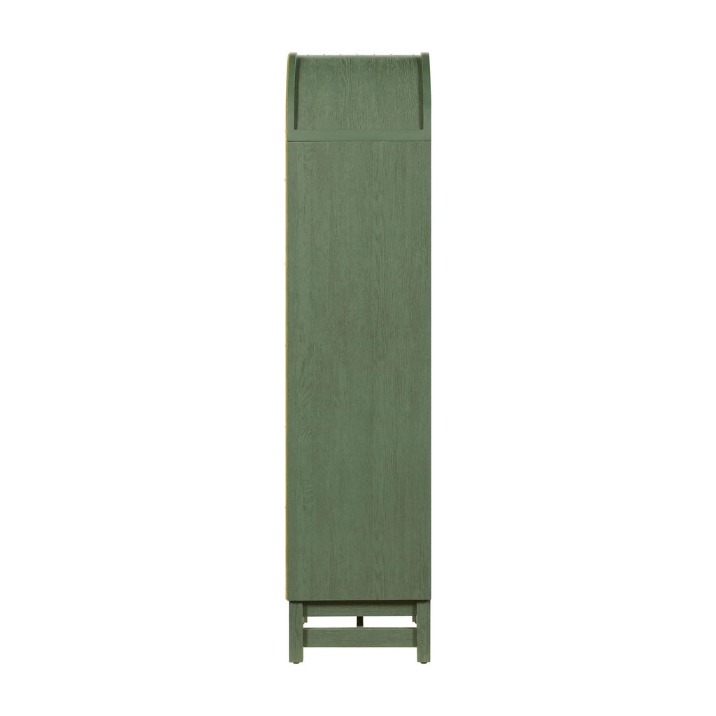 Better Homes & Gardens Juliet Narrow Arch Bookcase, Deep Green and Light Honey - image 12