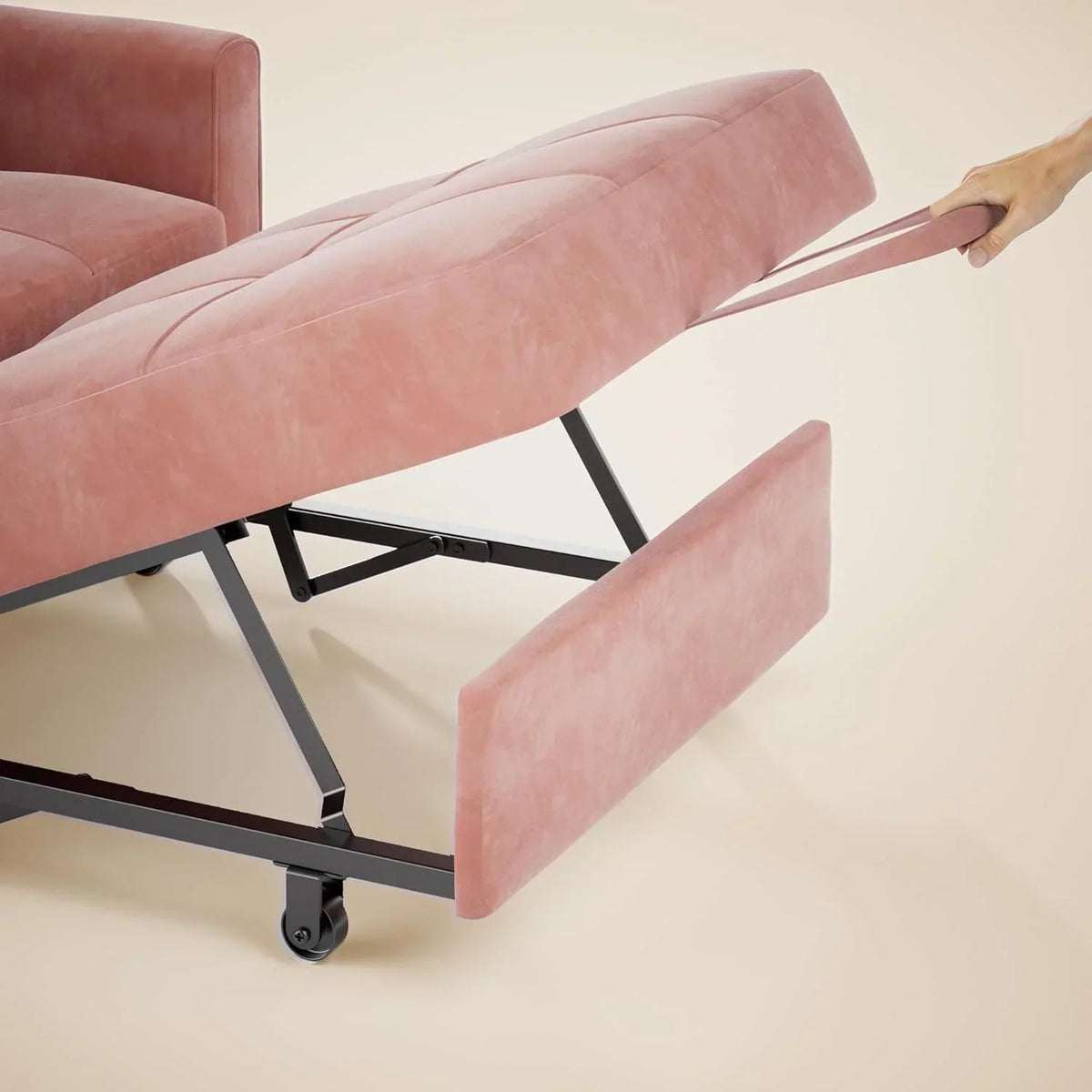 Sofa Bed Chair 3 in 1 Convertible Pullout Single Sleeper Chair Bed Spacious Multifunctional Sofa - image 34