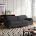 90-Inch Oversized Corduroy Sofa for Living Room with Reversible Cushions - image 2