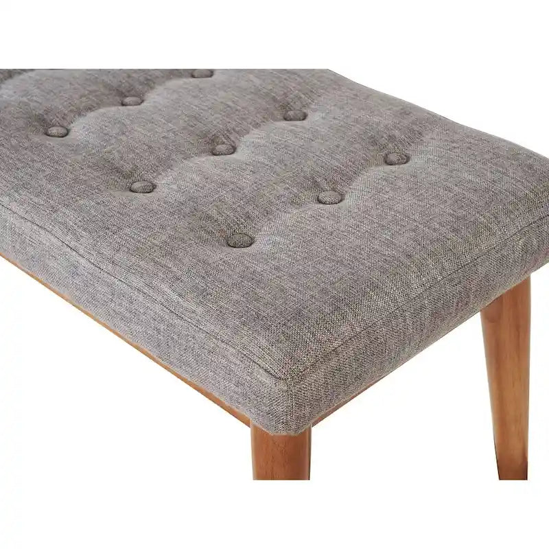 Crosley Landon Acorn Upholstered Bench - 43.25" W x 16" D x 16.88" H - image 5