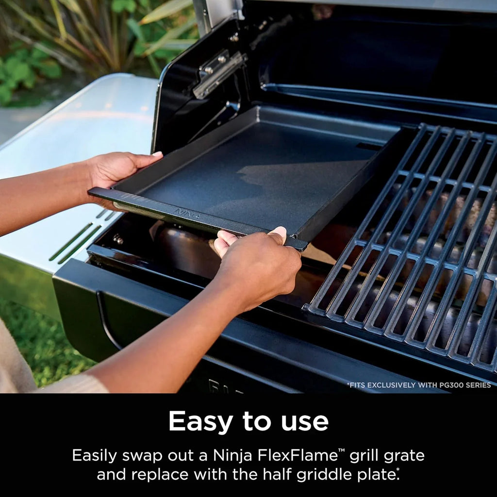 Ninja FlexFlame, Grill and Smoker, Electric and Propane Grill, Roaster, BBQ Grill, 5-in-1 Cooking System, 3 Burner, Digital Control, Outdoor Cooking, Griddle, Pizza Maker, Stainless Steel, PG301 - image 39