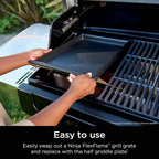 Ninja FlexFlame, Grill and Smoker, Electric and Propane Grill, Roaster, BBQ Grill, 5-in-1 Cooking System, 3 Burner, Digital Control, Outdoor Cooking, Griddle, Pizza Maker, Stainless Steel, PG301 - image 39