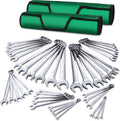 SK 42-Piece Wrench Set, SAE & Metric, SuperKrome Finish - image 1