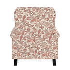 Push Back Recliner Chair with Padded Cushion and Solid Wood Legs - image 19