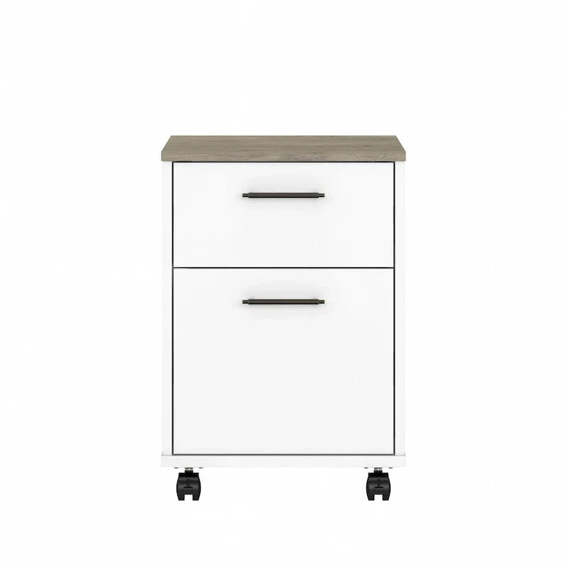 Bush Furniture Key West Mobile File Cabinet with 2 Drawers - image 32
