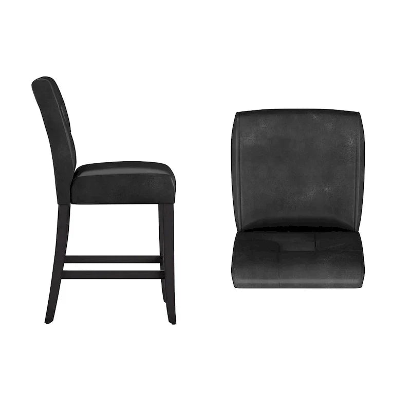 Brda Keyhole Counter Height High Back Stools - Set of 2 - image 14