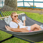 SUNCREAT 2 Person Hammock with Stand. 450 lbs Capacity - image 7