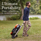 RoadTrip 285 Portable Stand-Up Propane Grill with 3 Adjustable Burners & Instastart Ignition, 20,000 BTUs of Power for Outdoor Cooking, Camping, Tailgating, Grilling, BBQs, & More - image 22