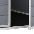 Manor 6 ft. W x 7.5 ft. D Plastic Storage Shed - image 9