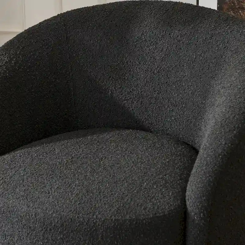 Set of 2 KINWELL 34-Inch Wide Upholstered Swivel Barrel Chairs - image 28