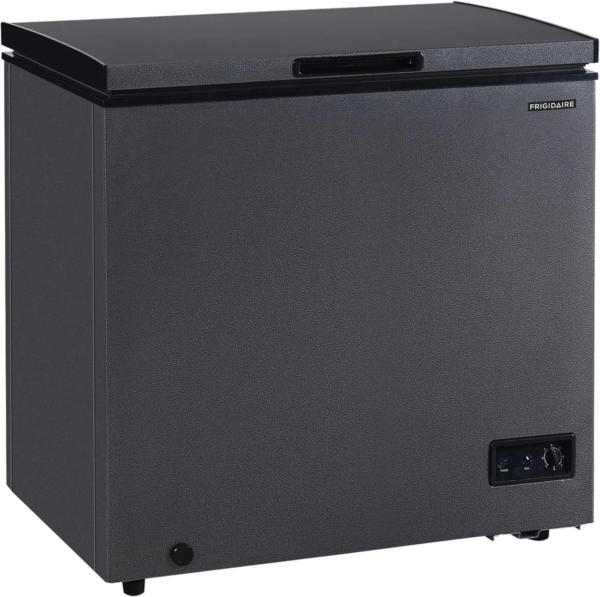Frigidaire chest freezer (7 cubic feet), granita finish, adjustable thermostat, easy defrost function, removable basket - image 1