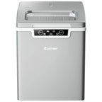 Costway Ice Maker Machine Countertop 26Lbs/24H Portable W/Scoop & Basket Silver - image 12
