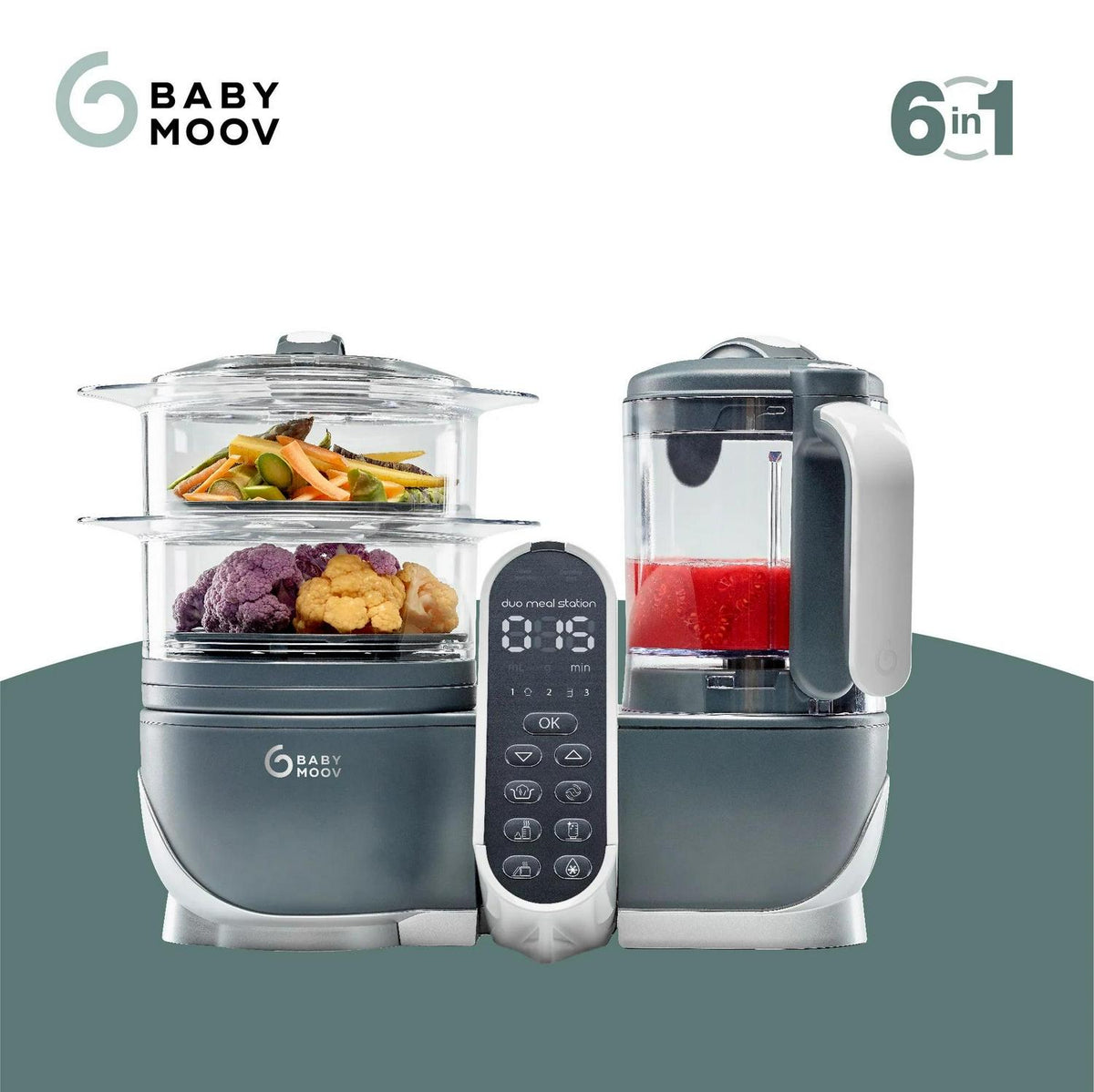 Babymoov Duo Meal Station 6-in-1 multi-purpose baby food processor - image 5