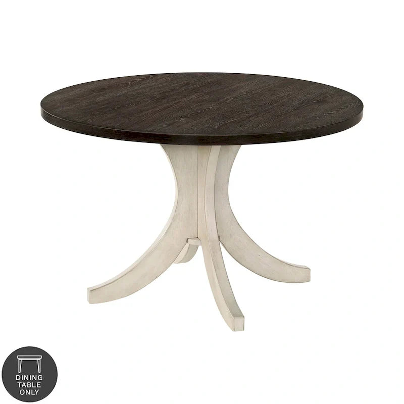 Joyfair Farmhouse 47-Inch White Wood Dining Table by Furniture of America - image 4