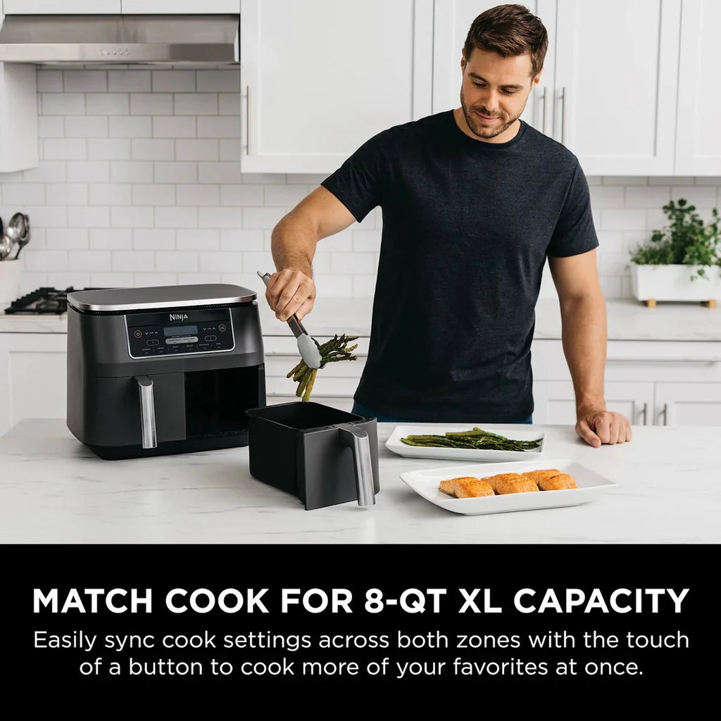 Ninja Foodi 8 qt. Original Dualzone, 2-Basket Air Fryer with 6 Functions - image 5