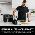 Ninja Foodi 8 qt. Original Dualzone, 2-Basket Air Fryer with 6 Functions - image 5