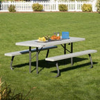 6-Foot Classic Folding Picnic Table 48 - image 31
