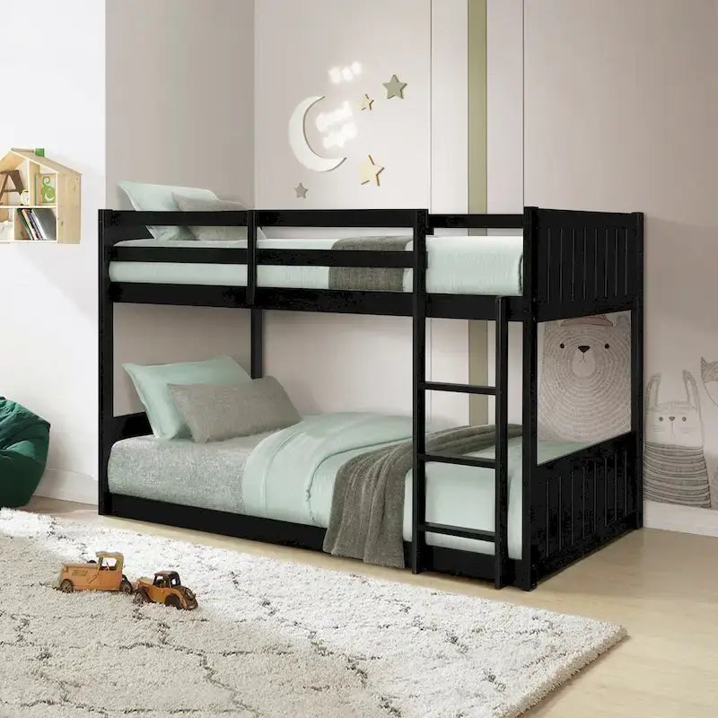 Delphia Low Profile Twin over Twin Bunk Bed - image 1