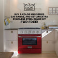 Kucht 30-in 4.2 Cu. ft. Natural Gas Range and Convection Oven - Green - image 1