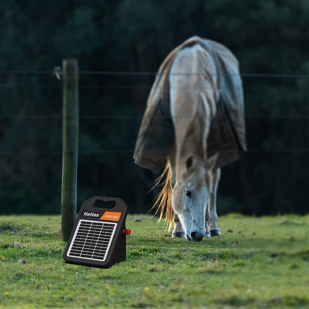 Andmon 10 Miles Solar Electric Fence Charger with Day or Night Mode - image 2