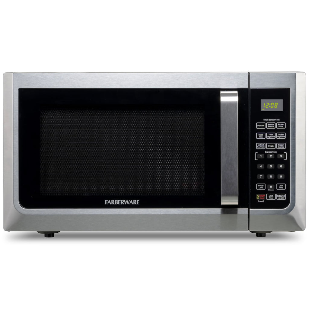 Farberware FMGZ09BKA 0.9 Cu. Ft. Microwave Oven, 900W, Digital Control, LED Display, 6 Cooking Presets, Black - image 3
